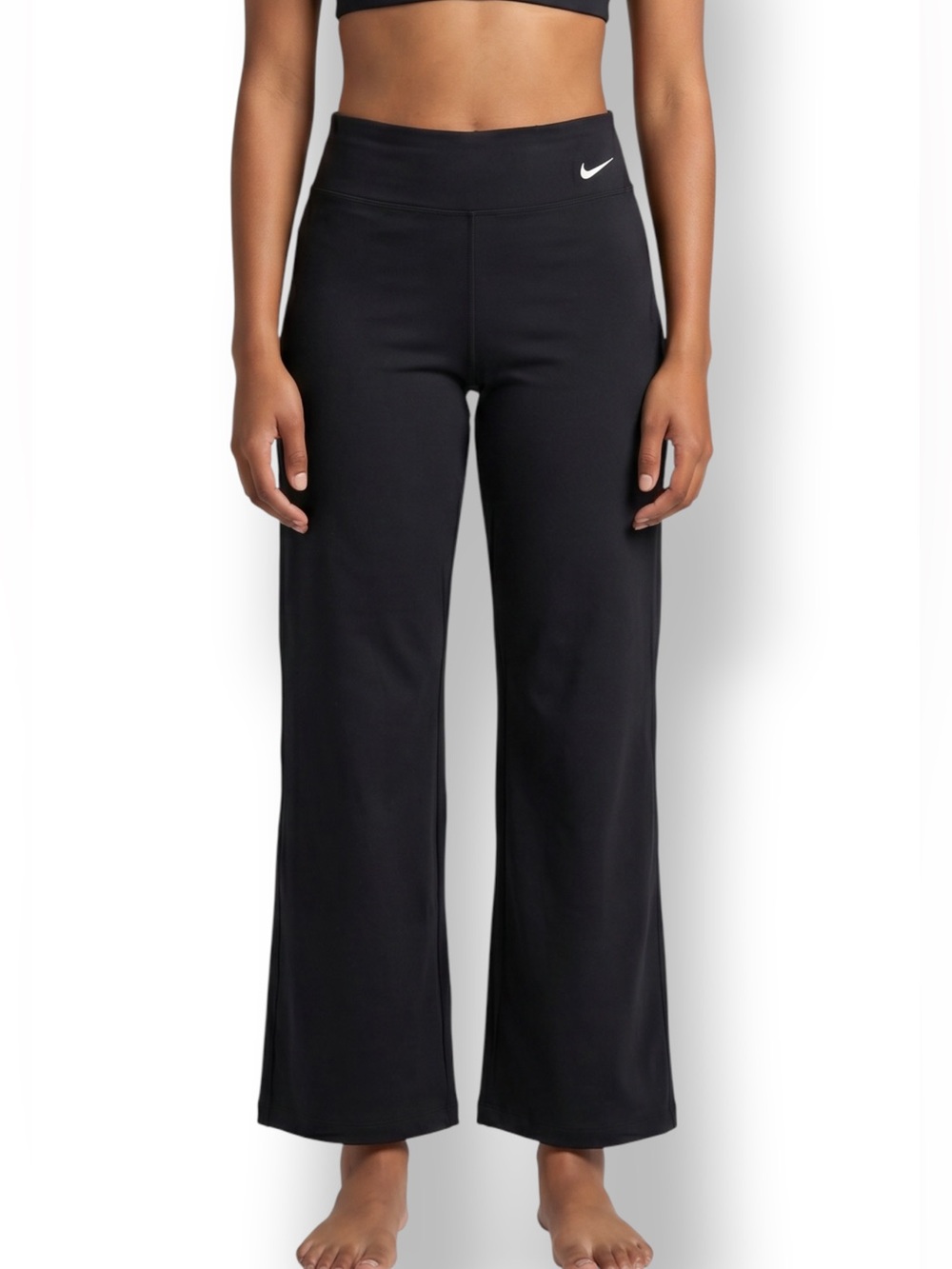 4/$20 Nike Black Dri-FIT Wide Leg Yoga Pants Athletic Training Pants XS